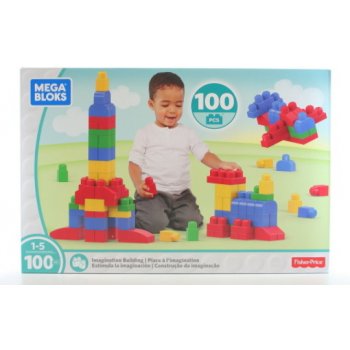 MEGA BLOKS STAVĚNÍ S FANTAZIÍ (100)