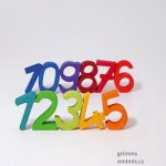 Grimm's Velký set - dřevěná čísla – Hledejceny.cz