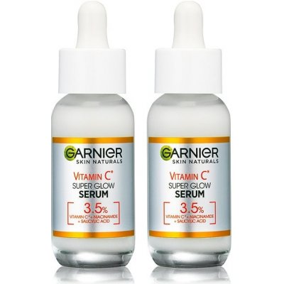Garnier Vitamin C Brightening Super Serum 2 × 30 ml – Zboží Mobilmania