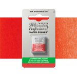 Winsor & Newton Professional Akvarelová barva půlpánvička Cadmium Free Scarlet – Sleviste.cz