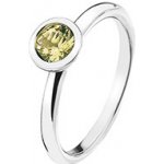 Hot Diamonds Stříbrný prsten Emozioni Scintilla Peridot Nature ER019/O o 55 b – Zboží Mobilmania