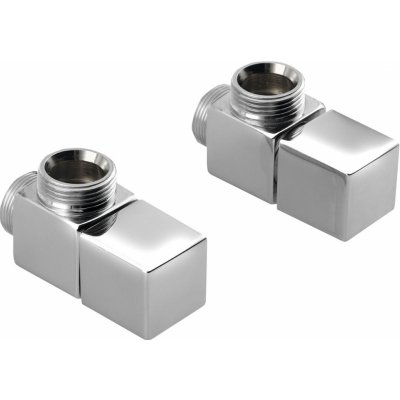 SAPHO CUBE připojovací sada ventilů ruční rohová, chrom – Hledejceny.cz