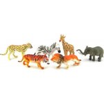 Teddies Zvířátka safari 6 ks 16x24x5 cm – Zboží Mobilmania