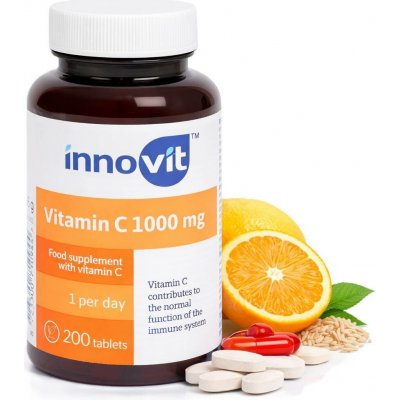 Innovit Vitamín C 1000 mg 200 tablet – Hledejceny.cz