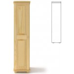 Klasa Nábytek 3P 125 x 190 x 60 cm borovice – Hledejceny.cz