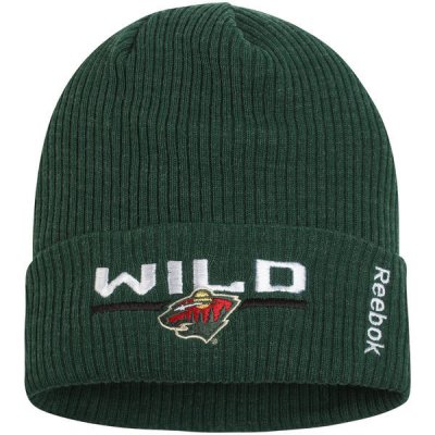 Reebok Pánská zimní čepice Minnesota Wild Locker Room 16 – Zboží Mobilmania