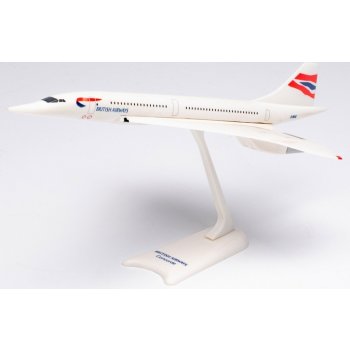Herpa Concorde British Airways United Kingdom Union Jack Colors Velké Británie 1:250