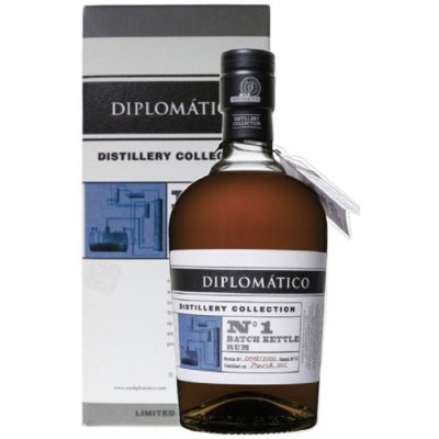 Diplomático Distillery Collection No.1 BATCH KETTLE Rum 47% 0,7 l (karton)