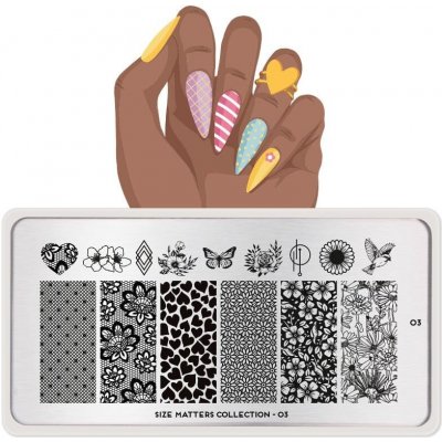 Image destička MoYou Size Matters 03 – Zboží Dáma