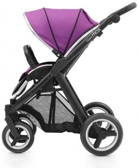 BabyStyle Oyster Max Black rám Grape 2016
