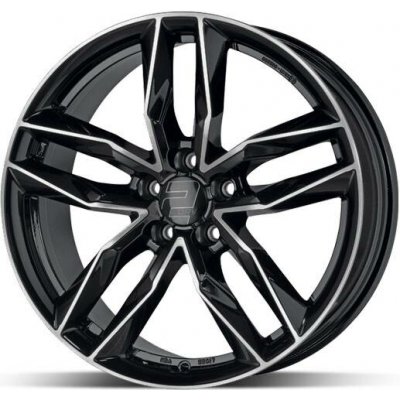 Wheelworld 2DRV WH40 8,5x19 5x112 ET36 black polished – Hledejceny.cz