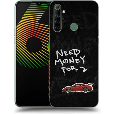 Picasee silikonový průhledný obal pro Realme 6i - Track Mode – Zboží Živě