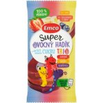 Emco Super ovocný hadík Trio jahoda banán borůvka 20 g – Hledejceny.cz
