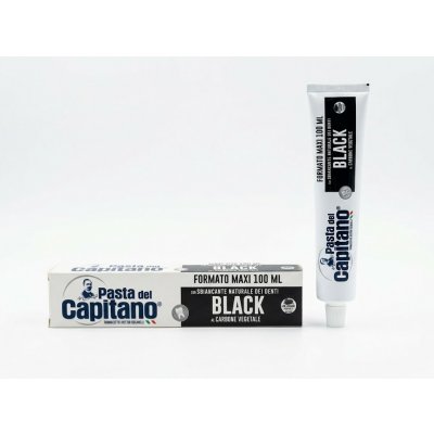 Pasta del Capitano Carbone s aktivním uhlím 100 ml – Hledejceny.cz