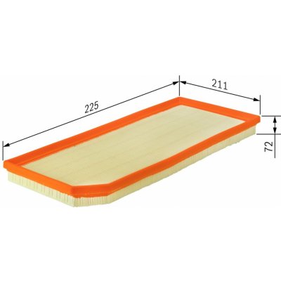 Vzduchový filtr BOSCH F 026 400 026 – Hledejceny.cz