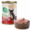 JK Animals Turkey & Apple Premium Paté with Chunks superprémiová masová 400 g