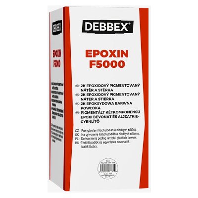 Den Braven Podlahový epoxy nátěr 5+1kg černá RAL 9005 – Zboží Mobilmania