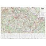 Kartografie PRAHA, a. s. Česko – nástěnná automapa – Hledejceny.cz