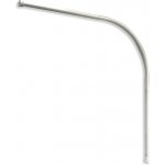 Rohová tyč pro závěs 100 x 120 cm Sapho, bílá / 0201014 – Hledejceny.cz