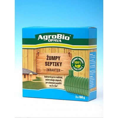 AgroBio kouzlo přírody žumpy a septiky 3 x 100 g – HobbyKompas.cz