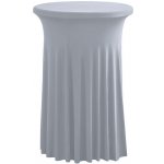 TENTino Elastický ubrus SKIRTING na koktejlový bistro stůl 80cm V – Zboží Dáma