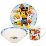 Stor KERAMICKÁ SOUPRAVA TLAPKOVÁ PATROLA ceramic snack set 3 ks – Zboží Dáma