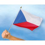 Tyčová vlajka Česká republika 30 x 45 cm – Hledejceny.cz