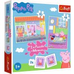 Trefl Puzzle a pexeso: Prasátko Peppa – Sleviste.cz