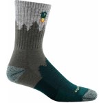 Darn Tough pánské NUMBER 2 MICRO CREW MIDWEIGHT WITH CUSHION green – Sleviste.cz