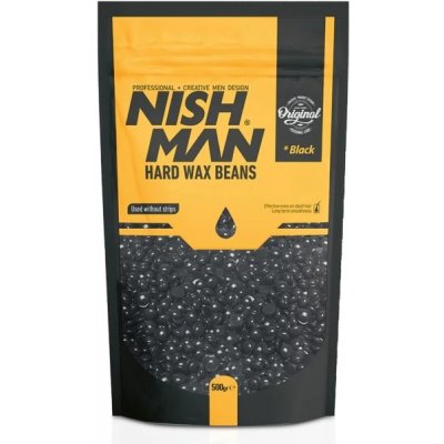 NISHMAN Hard Wax Beans Black 500 g – Zboží Mobilmania