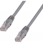 Datacom 1569 patch UTP CAT5E, křížený, 10m, šedý – Zboží Živě