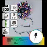 Aigostar B.V. | Aigostar - LED Solární ván řetěz 300xLED/8 funkcí 32m IP65 multicolor 1200 mAh | B10201ACSC – Hledejceny.cz