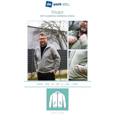 de-park Papírový střih - Hugo vel. XXS-XXL – Zboží Mobilmania