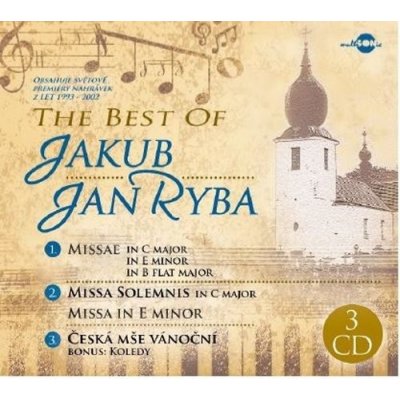 Jan Jakub Ryba: Best of - kolekce na 3 CD