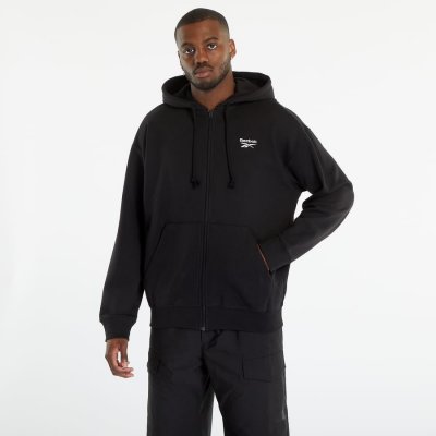 Reebok Classics Small Vector Zip-Up Hoodie Black – Zboží Mobilmania