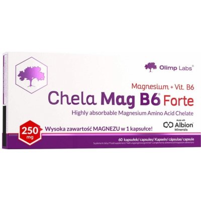 Olimp Labs Olimp Chela-Mag B6 Forte 60 kapslí – Hledejceny.cz