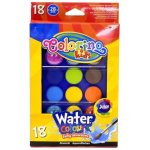 Colorino Kids + 2 štětce 18 barev – Zboží Dáma