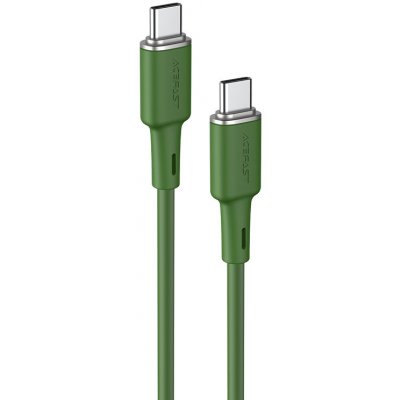 Acefast C2-03 USB Type C - USB Type C, 60W (20V / 3A), 1,2m, zelený