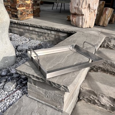 Kameny.cz Nerezový rámeček pro grilovací kámen Vyberte si variantu: 40 x 30 cm – Zboží Dáma