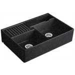 Villeroy & Boch Keramický dřez 900x630 mm, CeramicPlus, chromit – Sleviste.cz