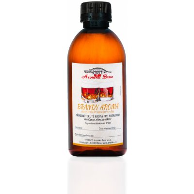 Aromka Brno Brandy bonif. přírodní 50% 260 ml – Zboží Dáma