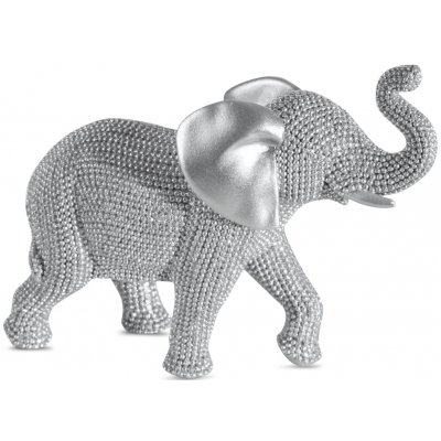EUROFIRANY DEKORAČNÍ FIGURKA ELDO 17X6X13 CM STŘÍBRNÁ – Hledejceny.cz