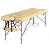 Masážní stůl a židle Medimas hliníkový stůl lehátko Ultra 2 béžová