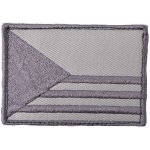 Nášivka VLAJKA ČR PRUHY 7,5 x 5,5cm velcro ŠEDÁ – Zboží Dáma
