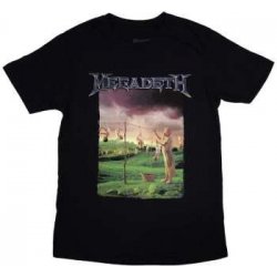 Megadeth T-shirt Youthanasia Tracklist back Print