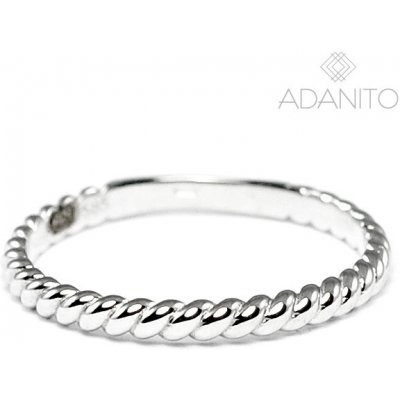 ADANITO BRR1066S Zlatý prsten z bílého zlata – Hledejceny.cz