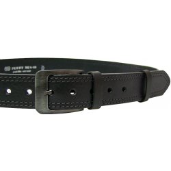 Penny Belts pánský kožený opasek Jeans 02/2 Black