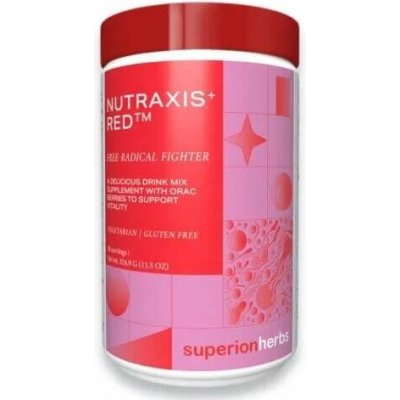 Superionherbs Nutraxis Red FREE RADICAL FIGHTER 330 g – Hledejceny.cz