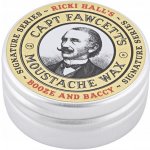 Captain Fawcett Ricki Hall's Booze & Baccy vosk na knír 15 ml – Zboží Mobilmania