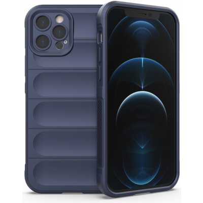 Pouzdro Efecto Magic Shield Case iPhone 13 Pro flexibilní pancéřové tmavě modré – Zboží Mobilmania